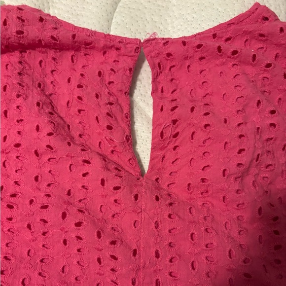 Mustard Seed Pink Eyelet Dress with Built In Shorts - Picture 9 of 15